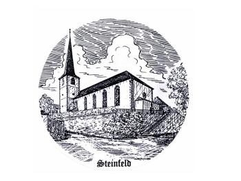 Kupferstich der Kirche in Steinfeld